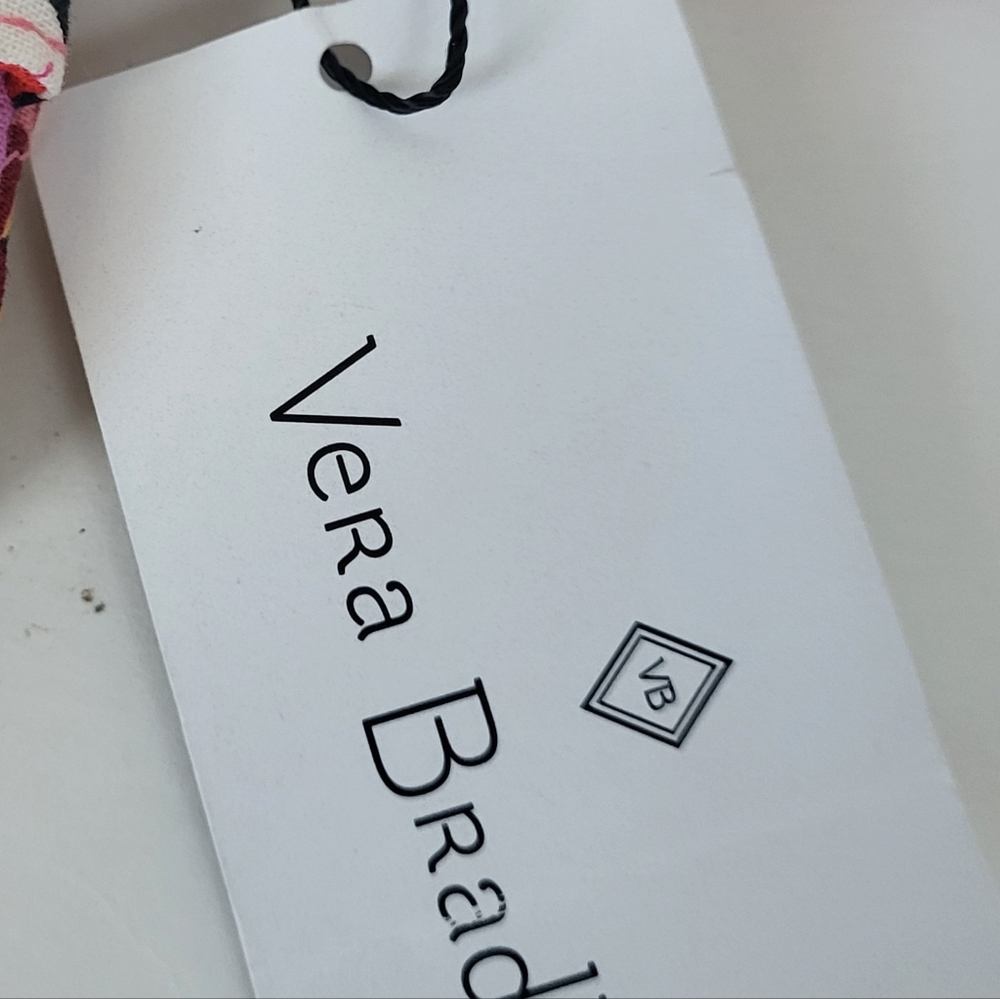 Vera Bradley Rosa Flora RFID Zip ID Case Wallet - Picture 7 of 8